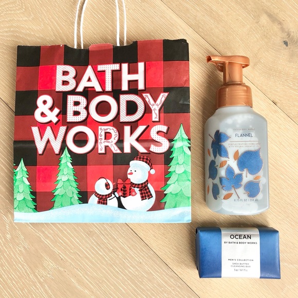 ⭐️Bath & Body Works⭐️Flannel Gentle Foaming Hand Soap Ocean Shea Butter Bar Soap - Picture 9 of 10